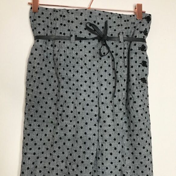 See by Chloe wool polka dot paperbag high waisted pants - Picture 2 of 10